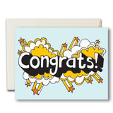 Congrats Power Pop Card