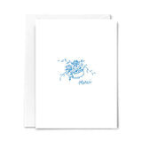 Merci Flowers Card