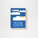 Welcome Baby Sunshine Card