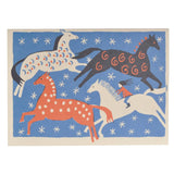 Four Horses Card