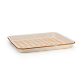 Wicker Medium Tray | Almond