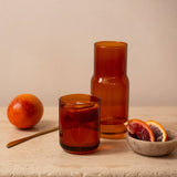 Tinted Glass Carafe | Amber