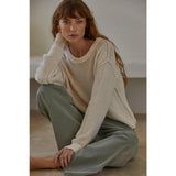 Hailee Knit Pullover | Ivory