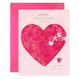 Heart Puzzle Card