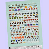 Nail Art Stickers | Horse Girl