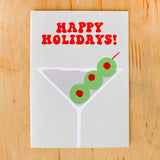 Holiday Martini Card