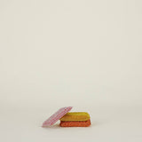 Pink + Terracotta Lurex Sponges | Set of 3