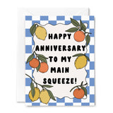 Main Squeeze Anniversary Card
