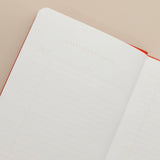 A5 Flexi Linen Journal | Persimmon