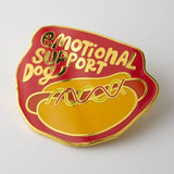 Emotional Support Dog Enamel Pin