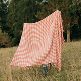 Palaka Lightweight Beach Blanket | Guava