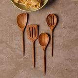 Padma Teak Mini Kitchen Utensils | Set of 4