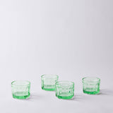 Small Green Glass | Set of 4
