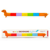 Rainbow Dachshund Markers