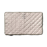 Vintage Parachute Lining Quilt | Cream + Olive