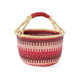 Primrose Patterned Bolga Basket
