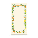 Citrus Groceries Notepad