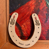 Ceramic Good Luck Horseshoe