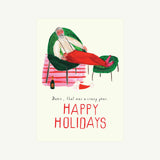 Well Earned Toast Holiday Card