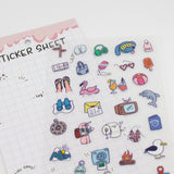 Clear Sticker Sheet | Travel 02