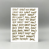 Hey Dad Card