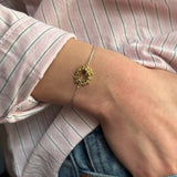 Tourmaline Flower Bracelet