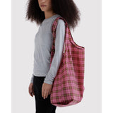 Big Baggu | Azalea Pink Tartan
