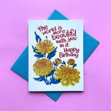 Birthday Mums Card