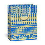 Gift Bag | Geometric Blue