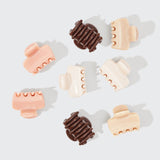 Mini Cloud Claw Clips | Rosewood