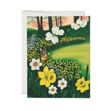 Bunny + Daffodils Card
