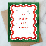 Wavy Holiday Card
