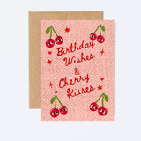 Cherry Kisses Birthday Card