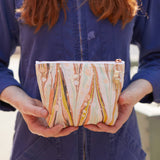 Small Astral Marbled Pouch | Tiger Lily