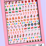Nail Art Stickers | Peanuts Holiday Cheer