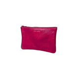 Small Zip Pouch | Hologram Fuchsia