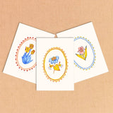 Mini Watercolor Kit | Folk Flowers