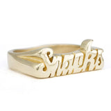 Snacks Ring | Brass