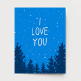 Love Night Sky Card