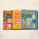 Sewn Notebook Trio | Blue Sardine Tins