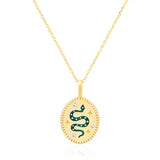 Snake Pendant Necklace
