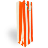 Gift Bag | Holiday Stripe Scallop Wine
