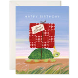 Turtle Delivery Birthday Card