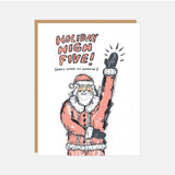 Holiday High Five Card