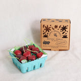 Dark Cherry Beeswax Birthday Candles | Set of 10