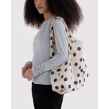Standard Baggu | Cream + Black Polka Dot