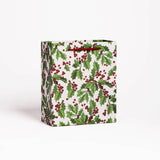 Holly Holiday Gift Bag | Medium