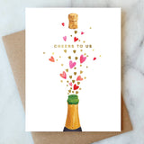 Poppin' Hearts Card
