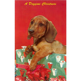 A Doggone Christmas Postcard
