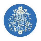 Blue Flower Bouquet Coaster